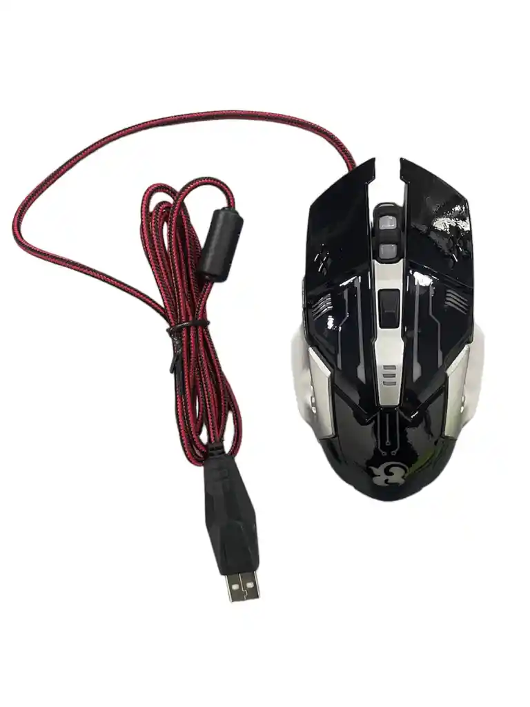 Mouse Gamer Usb 6 Botones Optico Led Pro Gamer T9