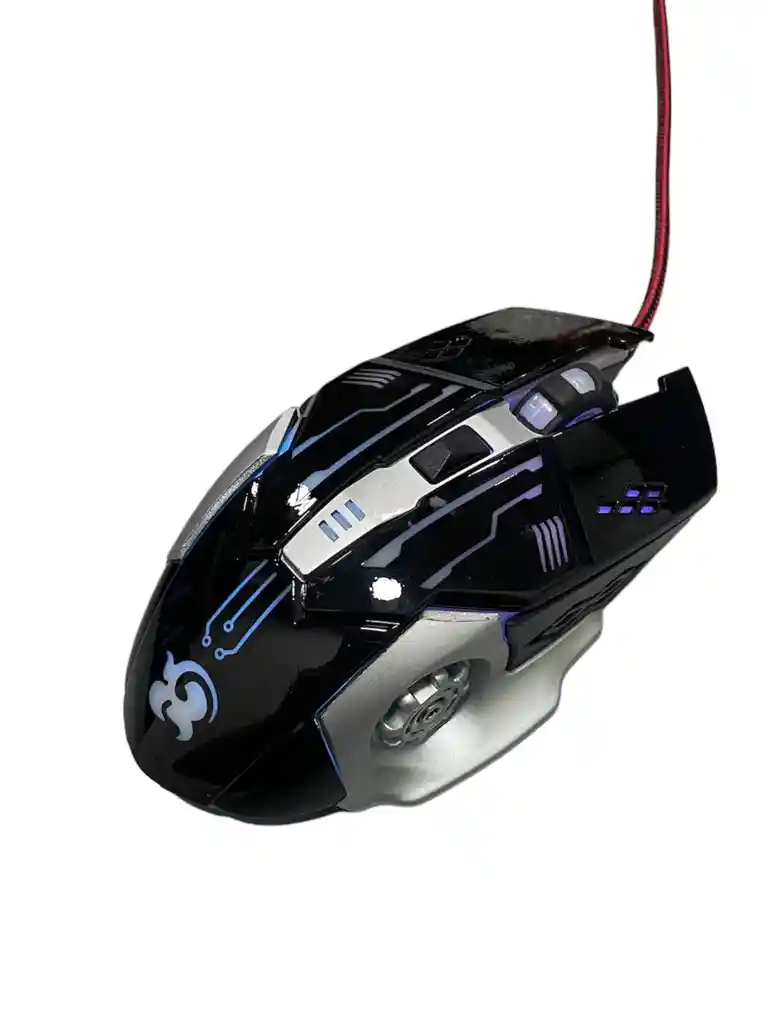 Mouse Gamer Usb 6 Botones Optico Led Pro Gamer T9