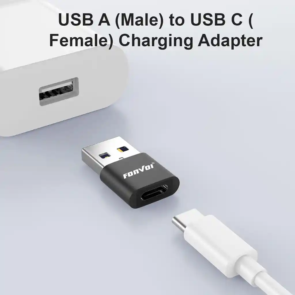 Adaptador Tipo C Hembra A Usb 3.0 Carga Rapida Iphone Mac