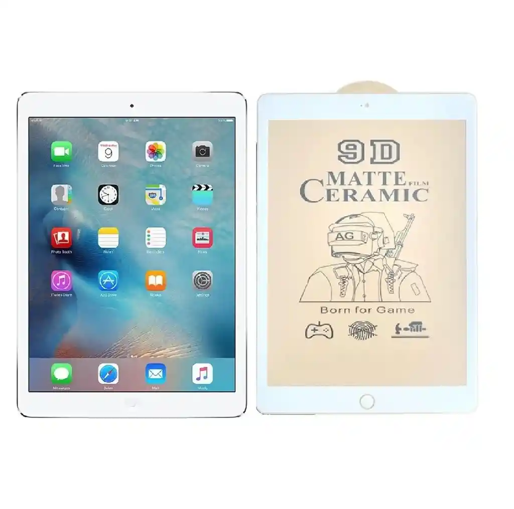 Protector Vidrio Cerámico Para Ipad Mini 4 Y Ipad Mini 5 - Blanco