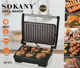 Parrilla Eléctrica Sokany Multifuncional Sk223 Antiadherente