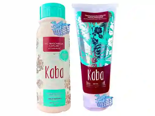 Kaba Bio Mascarilla Capilar + Tratamiento Capilar Kaba