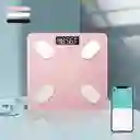 Balanza Digital Bluetooth Rosado+2 Pilas Aaa Pesa Personal