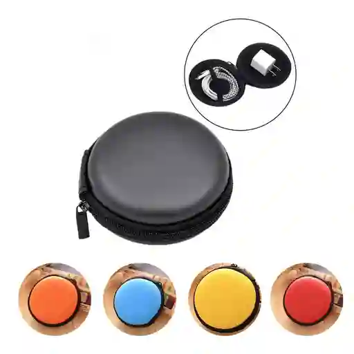 Estuche Funda Protector Para Audífonos Bolsa De Almacenamiento Multifuncional