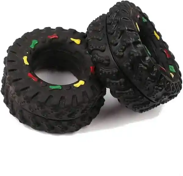 Juguete Perro Llanta Con Sonido