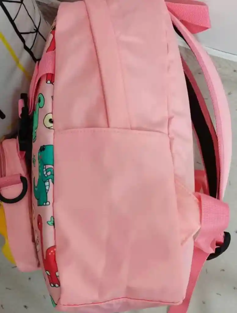 Morral Bolso Infantil 2 En 1 Con Mini Lonchera