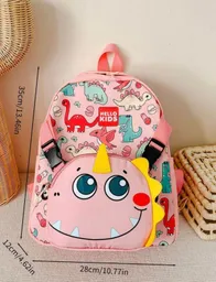 Morral Bolso Infantil 2 En 1 Con Mini Lonchera