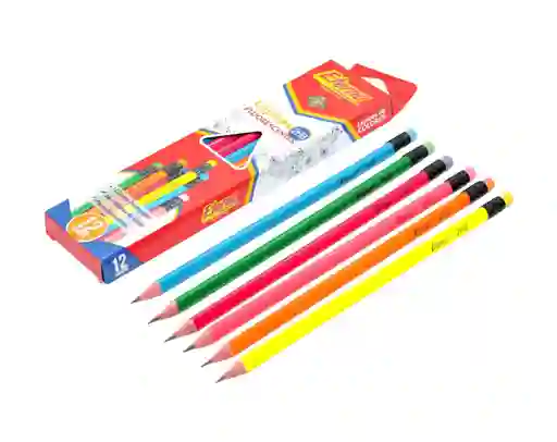 Lapiz Fluorescentes Negro Eterna