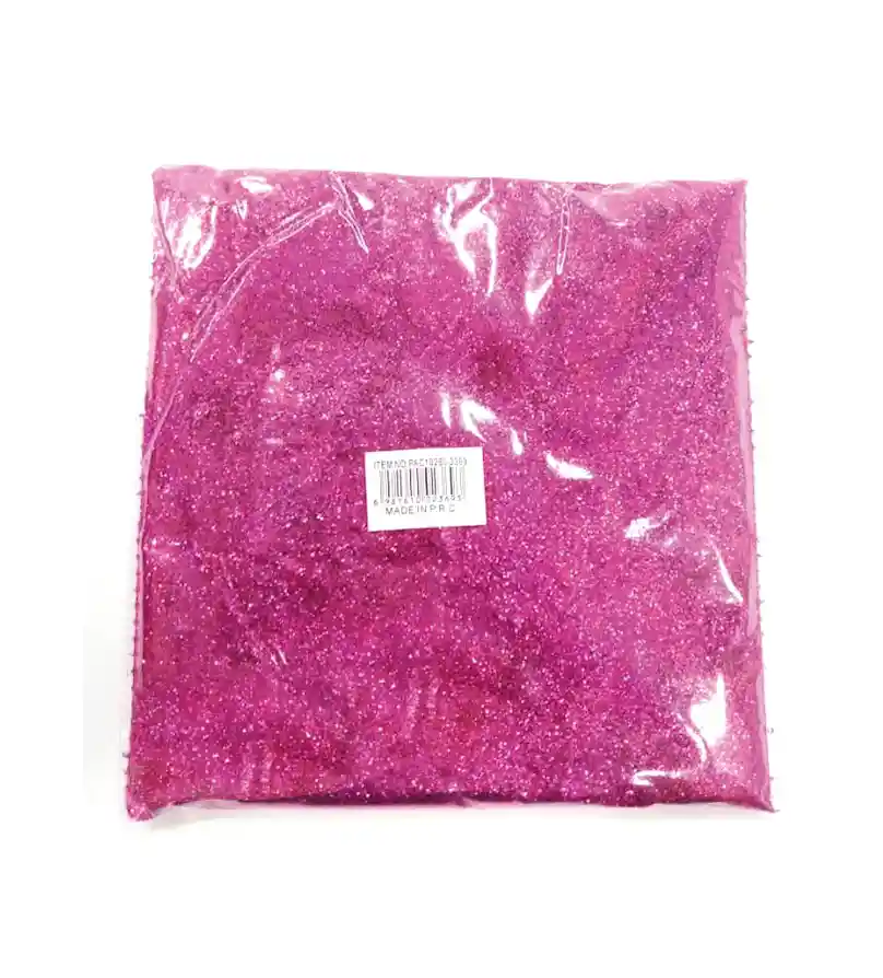 Escarcha Bolsa De 125 Gramos Fucsia	