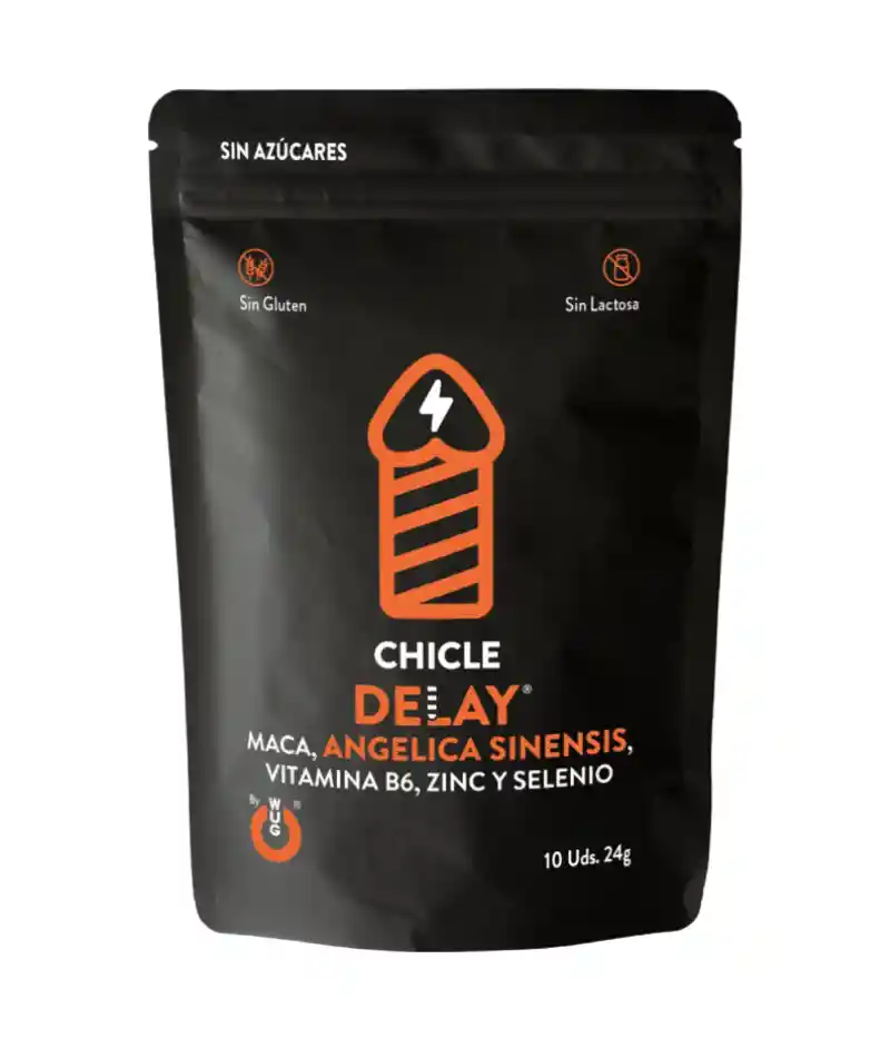 Chicle Retardante Eyaculación Delay Wug X10uni