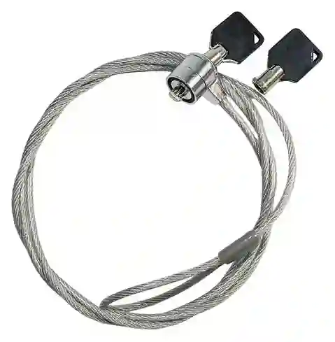 ⭐candado Guaya De Seguridad Para Computador Portátil + Llaves⭐