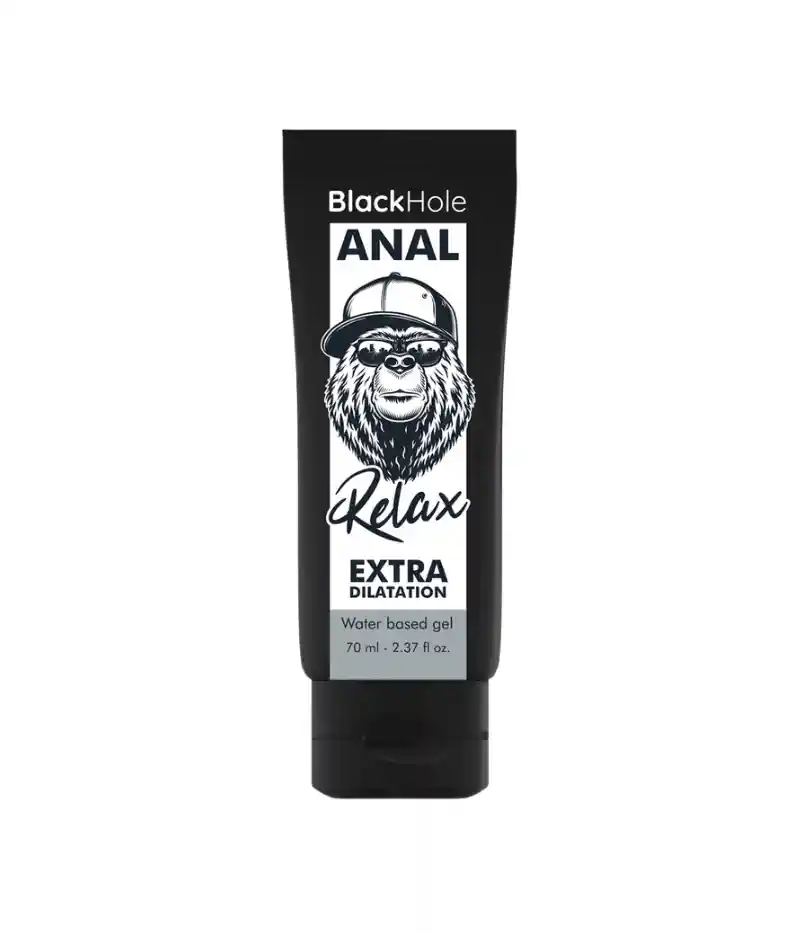 Gel Dilatador Anal A Base De Agua 70ml - Black Hole