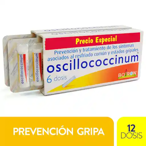 Oscillococcinum Boiron Caja X 12 Dosis