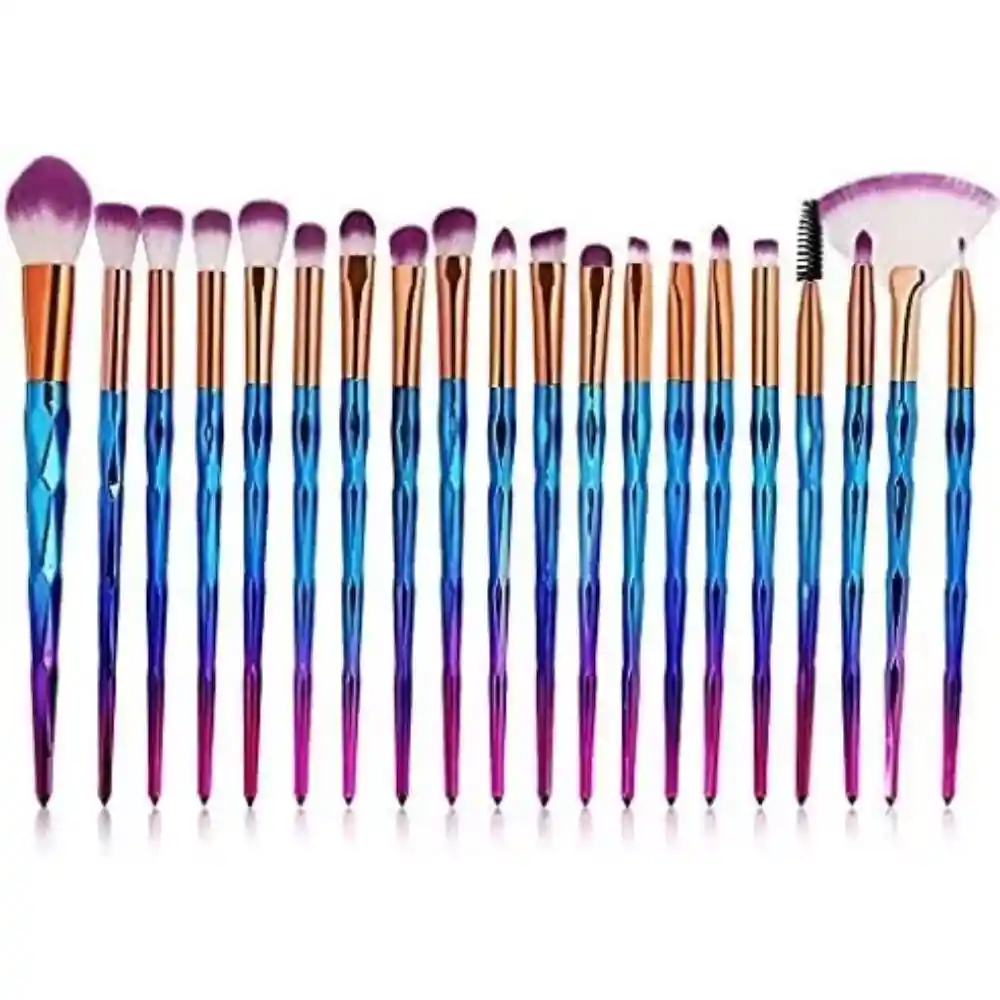 Set X20 Brochas Diamante-lolita Cosmeticos