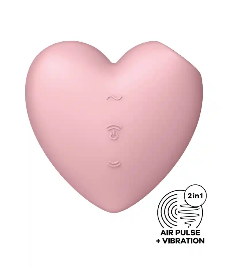 Satisfyer - Succionador Vibrador De Clítoris Cutie Heart