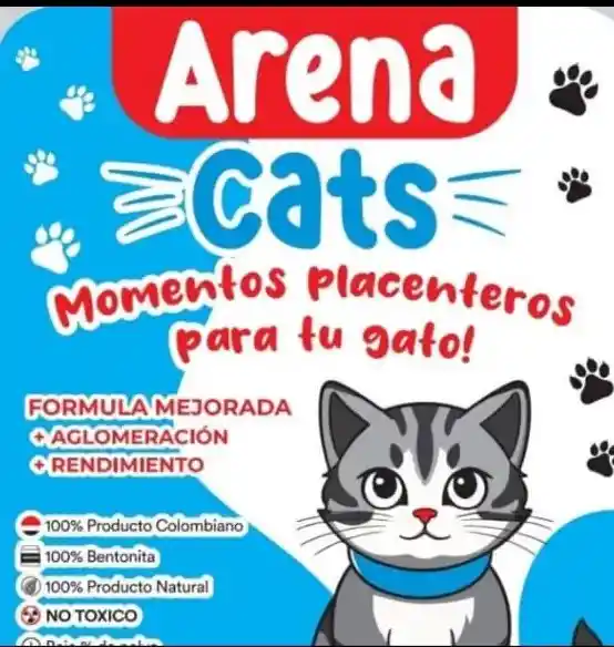 Arena Para Gatos Presentacion Por 5 Kilos