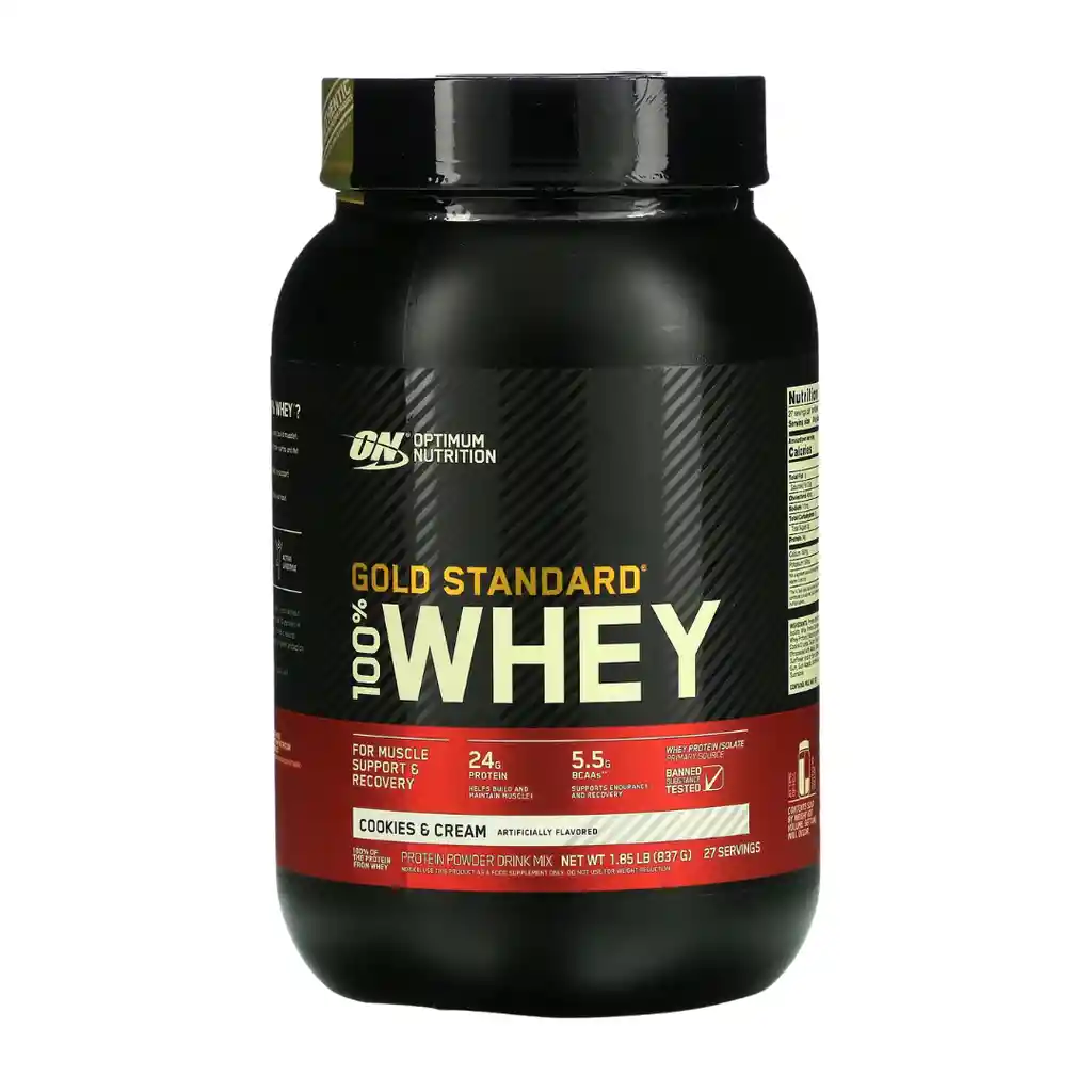 Whey Gold Standard 2lb - Optimum Nutrition - Cookies And Cream