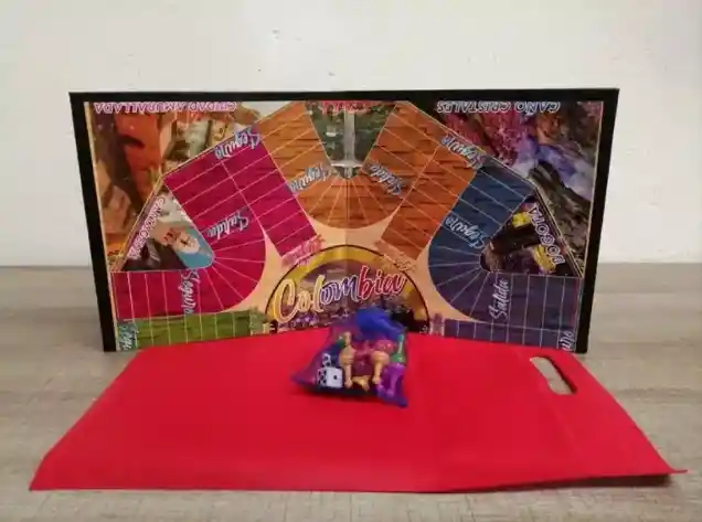 Parqués Magnético Plegable En 4 Partes 50x50