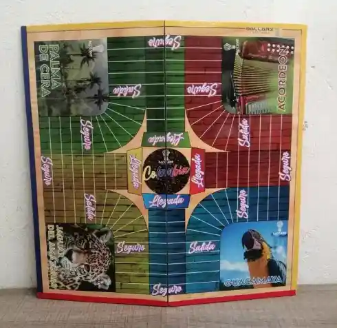 Parqués Magnético Plegable En 4 Partes 50x50