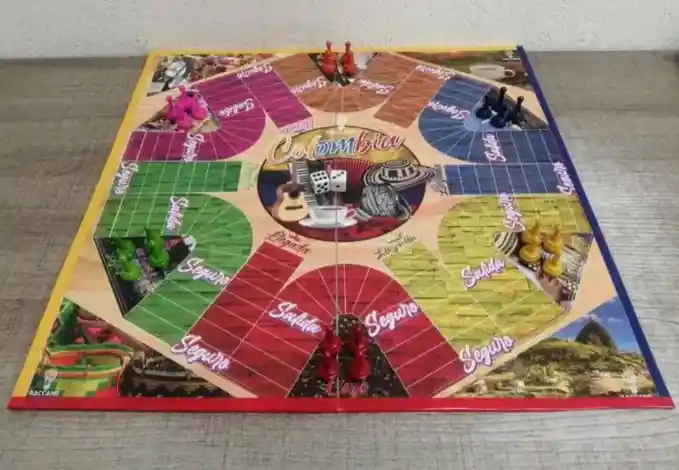 Parqués Magnético Plegable En 4 Partes 50x50