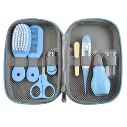 Kit Aseo 8 Pcs Azul