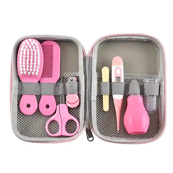 Kit Aseo 8 Pcs Rosa