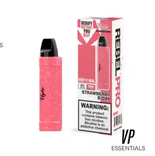 Vap Hyde Rebel Pro Strawberry B-day 5000pffs