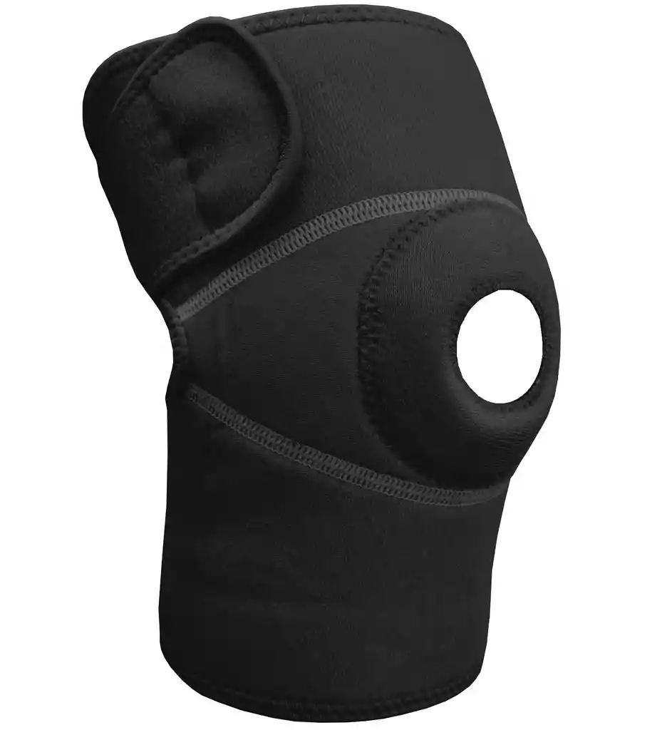 Rodillera Ajustable K6 Deportiva, Con Soporte Rotula-68030/una Rodillera Por Compra/negro-talla: Única