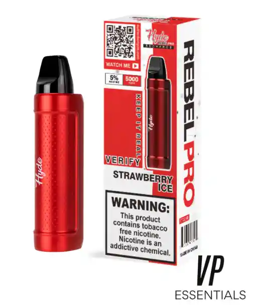 Vap Hyde Rebel Pro Strawberry Ice 5000pffs