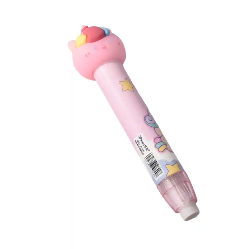 Borrador Lapiz Forma Unicornio Dim:12x3