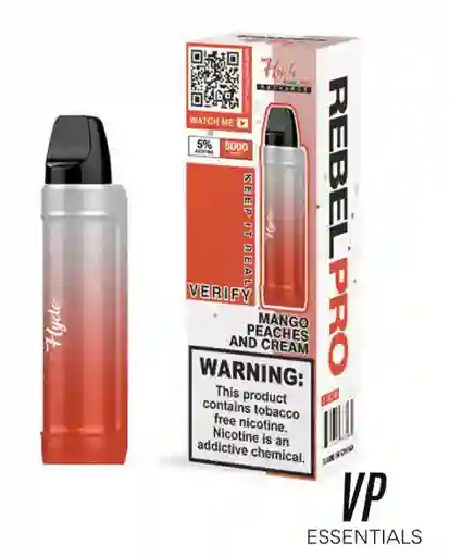 Vap Hyde Rebel Pro Mango Peaches And Cream 5000pffs