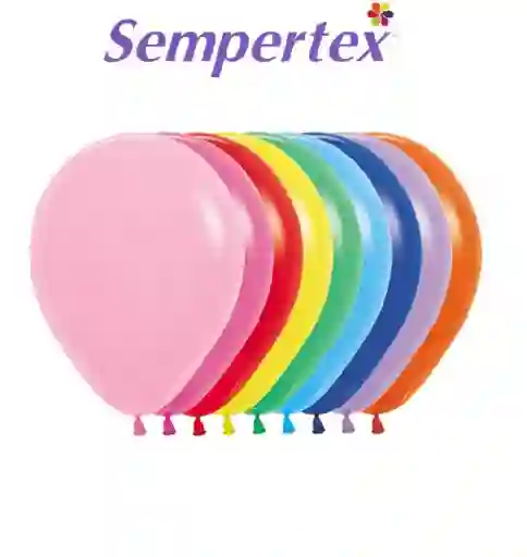 Globo R12 X12 Und Sempertex Colores Surtidos