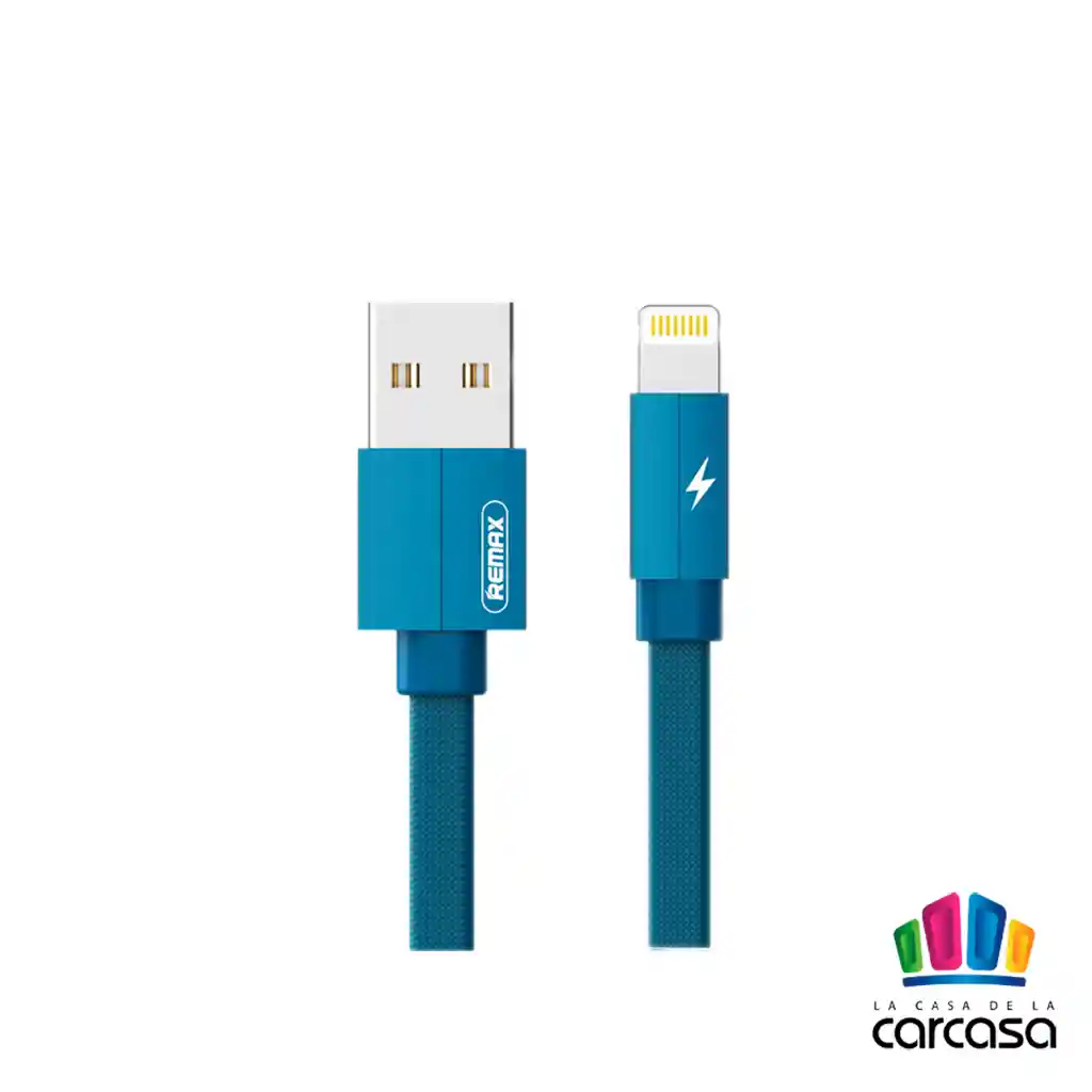 Data Cable Remax (lightning - Usb) Kerolla Rc-094 - Azul