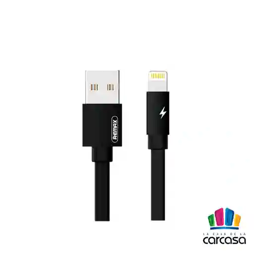 Data Cable Remax 2m (lightning - Usb) Kerolla Rc-094 - Negro