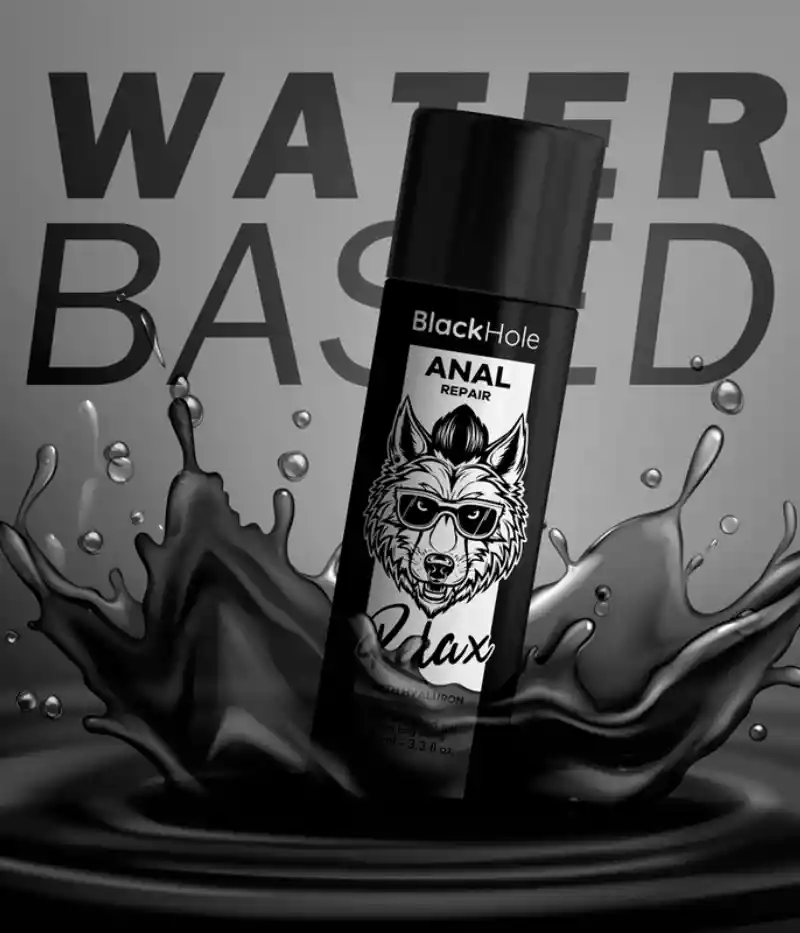 Gel Dilatador Y Reparador Anal A Base De Agua 100ml - Black Hole