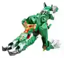 Robot Dinosaurio Guerrero T-rex Transformers Con Máscara