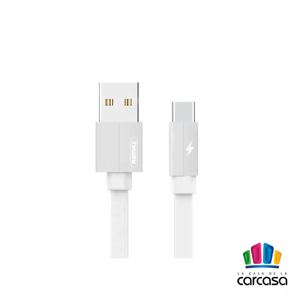 Data Cable Remax 2m (tipo C - Usb) Kerolla Rc-094 - Blanco