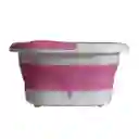 Baño Pies Plegable Calor Y Masaje Relax Hogar