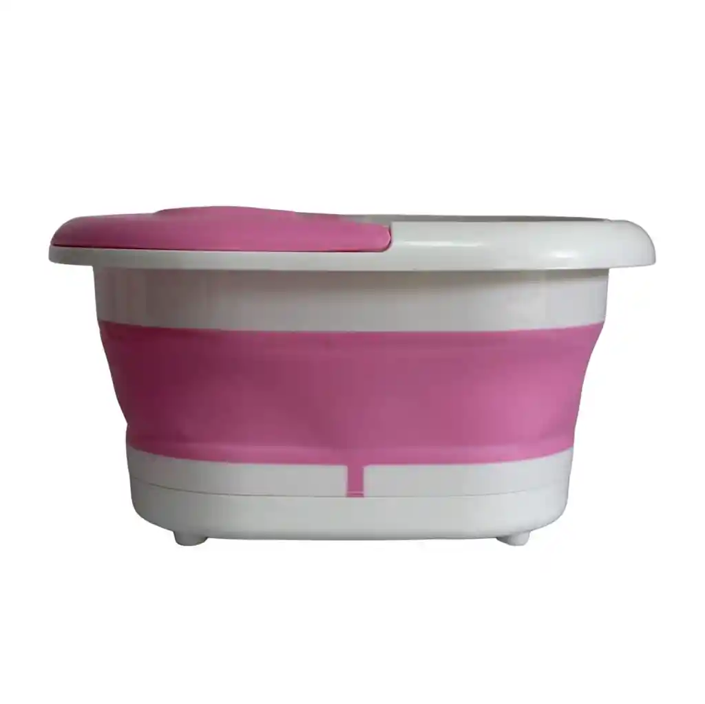 Baño Pies Plegable Calor Y Masaje Relax Hogar