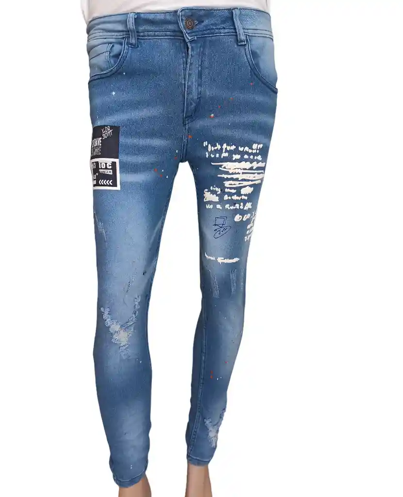 Skinny Jeans Para Hombre Todas Las Tallas