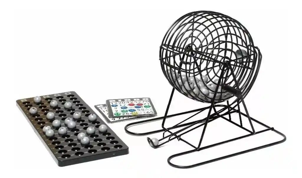 Juego Bingo Familiar Salón Mesa Entretenimiento Balotas