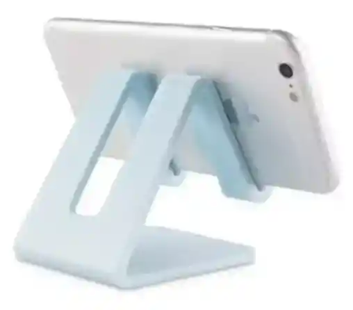 Soporte Celular Tablet Para Escritorio Azul