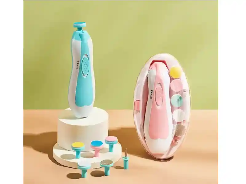 Cortauñas Electrico Para Bebe 6 En 1 Manicura Niños