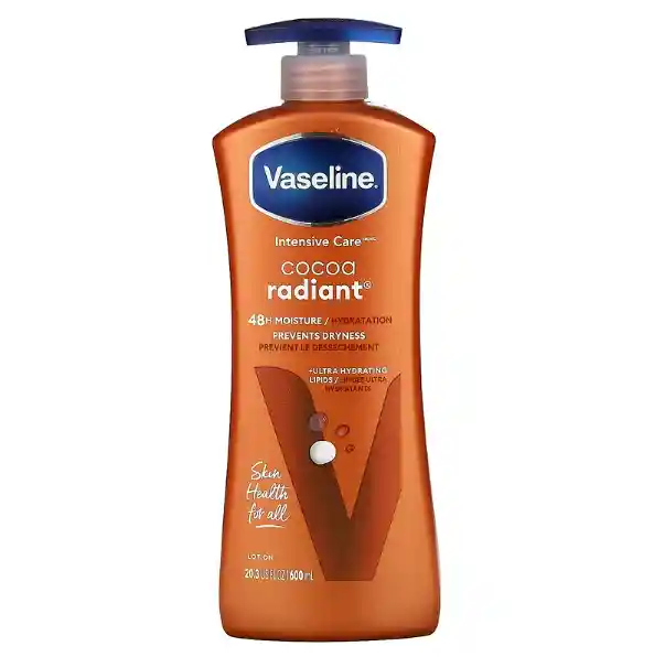 Vaseline Crema Corporal Cocoa Radiant Intensive Care 600ml