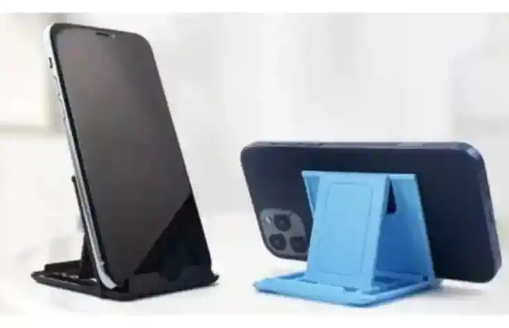 Soporte Celular, Tablet Para Escritorio Plegable Amarillo