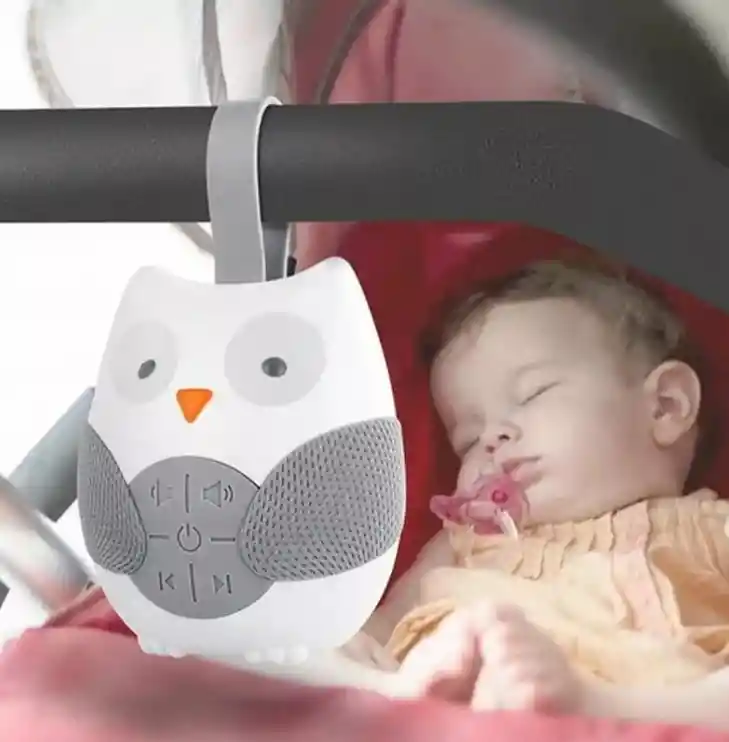 Movil Musical Para Bebe Portatil Buho Para Cuna Coche Timer