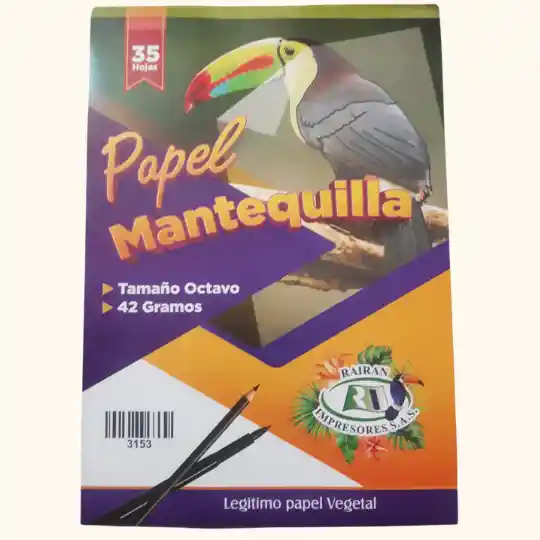 Block Papel Mantequilla