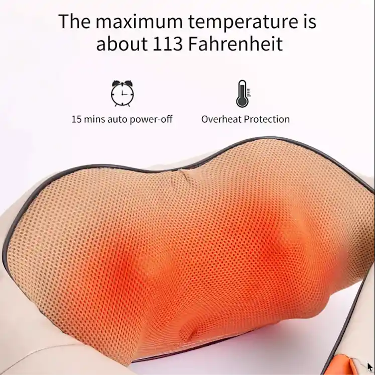 Masajeador Eléctrico Cervical Shiatsu