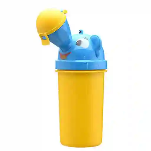 Orinal Botella Para Niño (amarillo/azul)