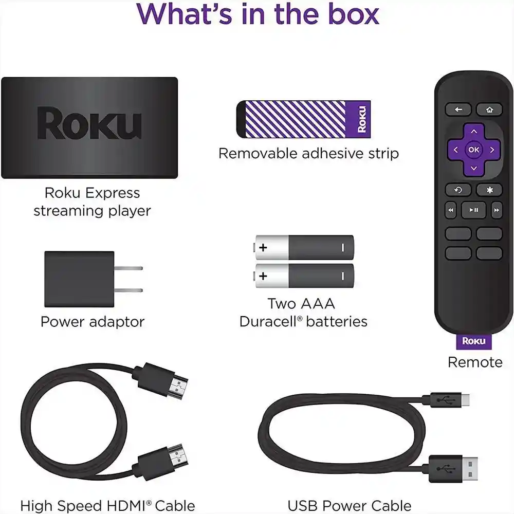 Roku Express Hd Streaming Comando Voz Original Sellado